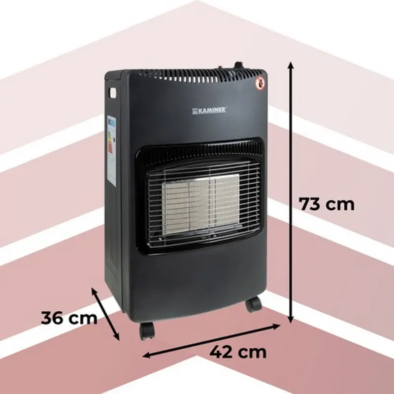 Газовый конвектор Kaminer 26158 (Black) - 3