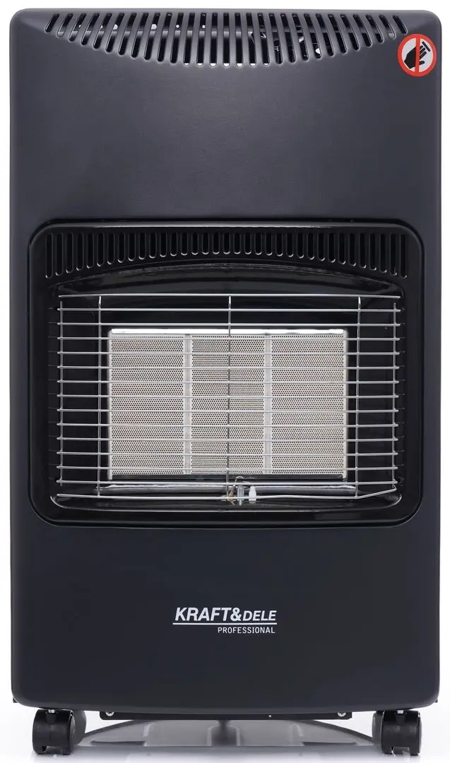 Газовый конвектор Kraft&Dele Professional KD11708 (Black) - 2