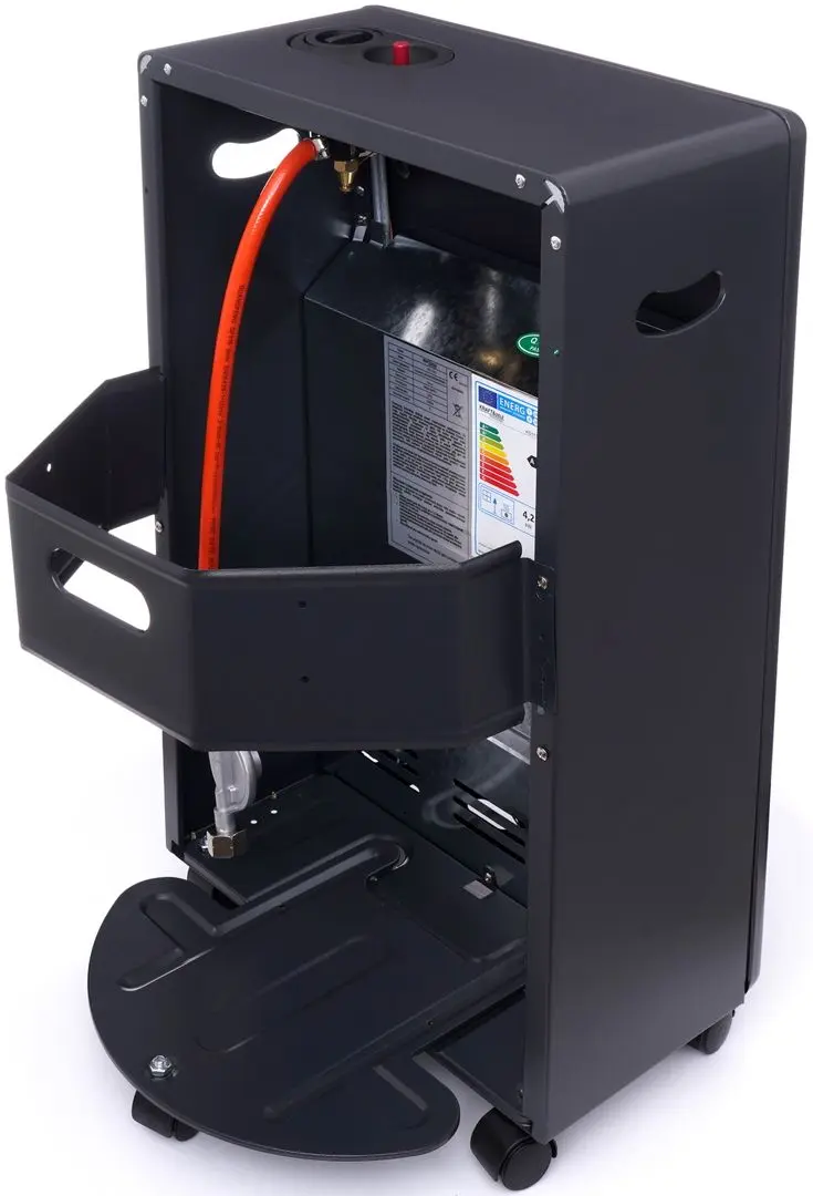 Газовый конвектор Kraft&Dele Professional KD11708 (Black) - 3