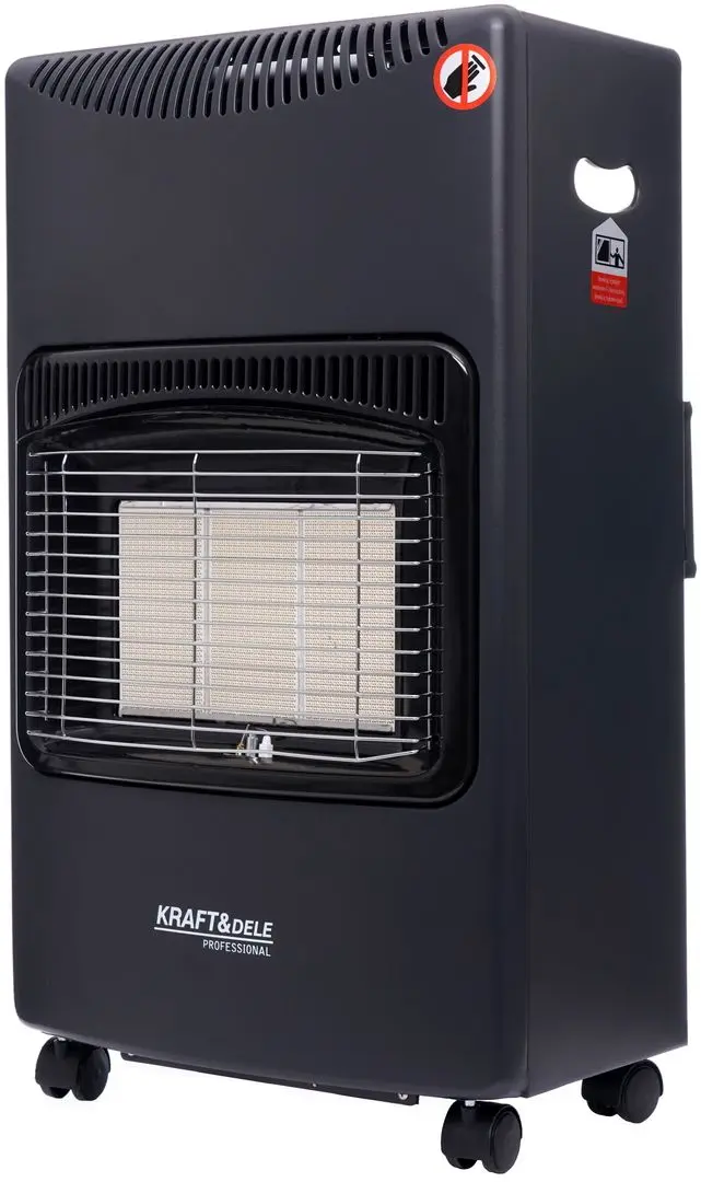 Газовый конвектор Kraft&Dele Professional KD11708 (Black)