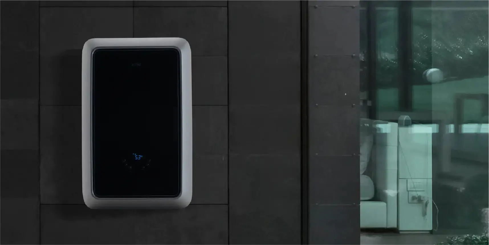 Cazan pe gaz Airfel Maestro 28kW (Black/Grey)