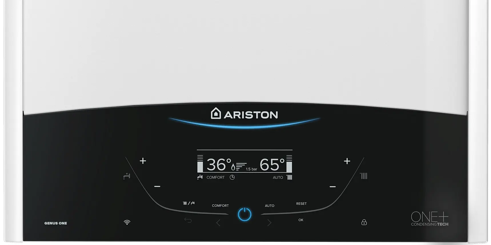 Cazan pe gaz Ariston Genus One + System 30 (White)