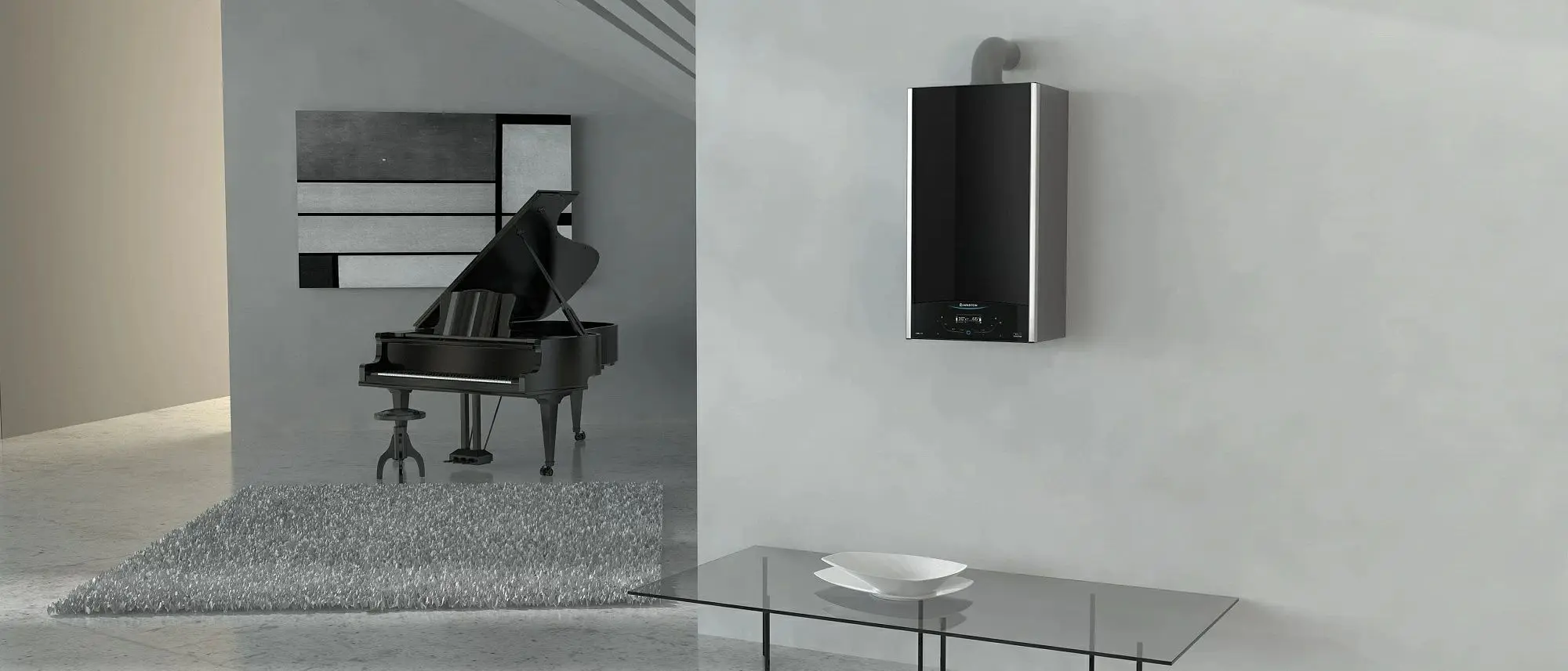 Конденсационный котел Ariston Alteas One Net 30 (Black/Silver)