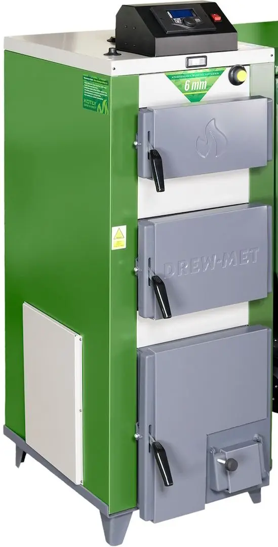 Твердотопливный котел Drewmet Eco-Prim Kompact 27 2.5 U (Green/Grey) - 3