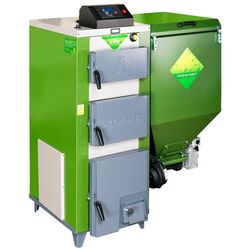 Твердотопливный котел Drewmet Eco-Prim Kompact 27 2.5 U (Green/Grey)