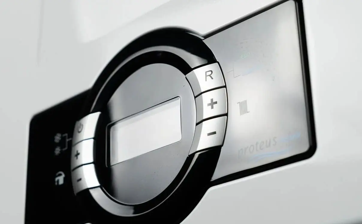 Cazan pe gaz E.C.A. Proteus Premix 24 kW (White/Black)