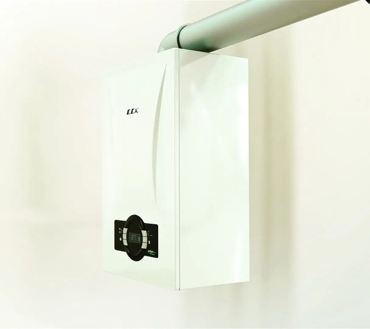 Cazan pe gaz E.C.A. Proteus Premix 24 kW (White/Black)