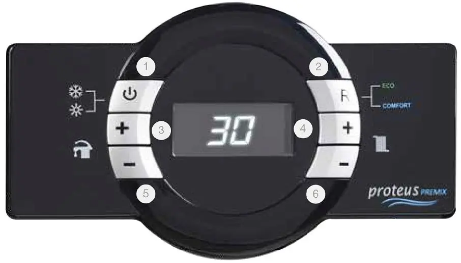 Газовый котел E.C.A. Proteus Premix 30 kW