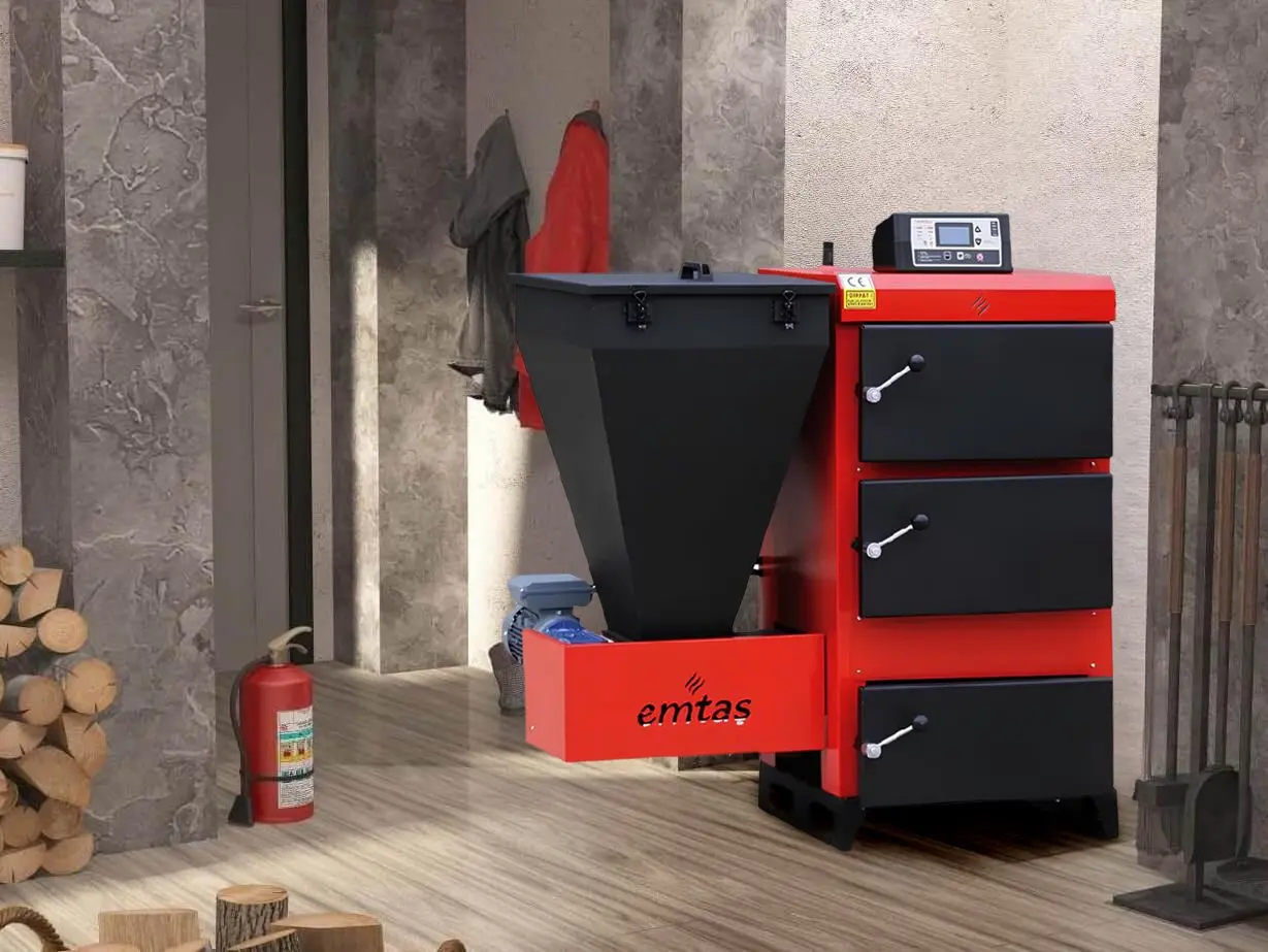 Cazan pe combustibil solid Emtas EK3G/S-40