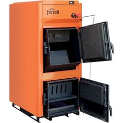 Cazan pe combustibil solid Ferroli FSB PRO N 25 (Orange) Thumb