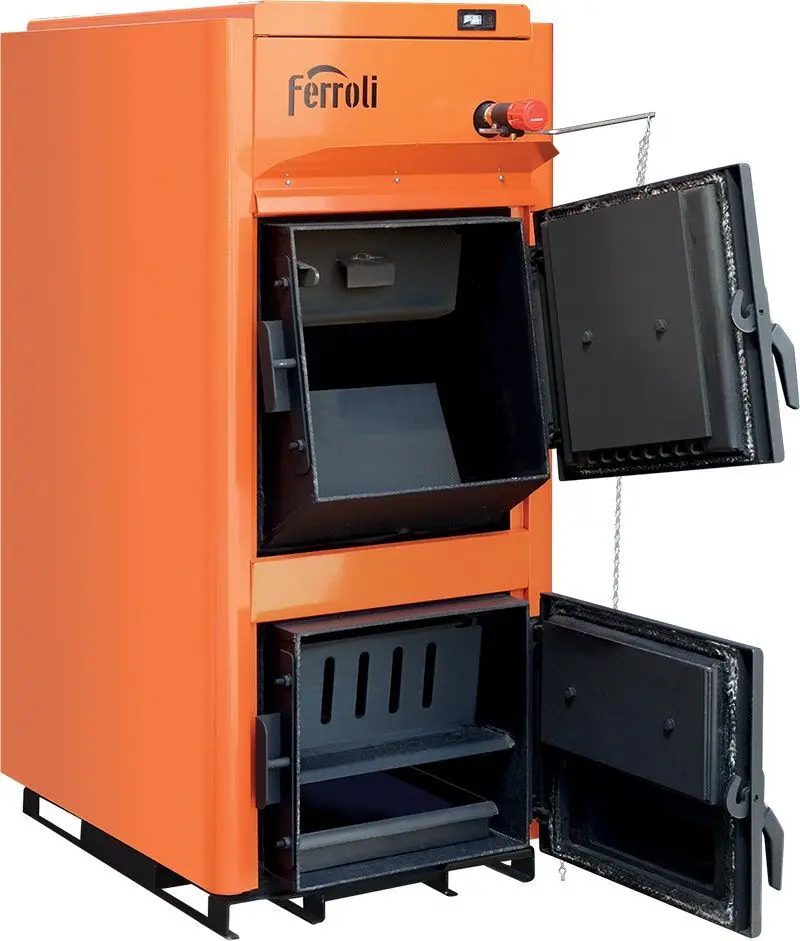 Cazan pe combustibil solid Ferroli FSB PRO N 25 (Orange) - 2