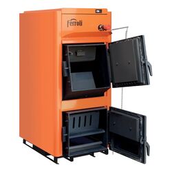 Cazan pe combustibil solid Ferroli FSB PRO N 35 (Orange) Thumb