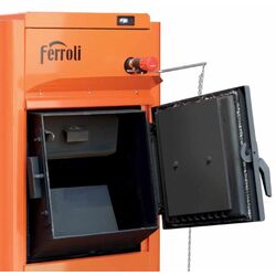 Cazan pe combustibil solid Ferroli FSB PRO N 40 (Orange) Thumb