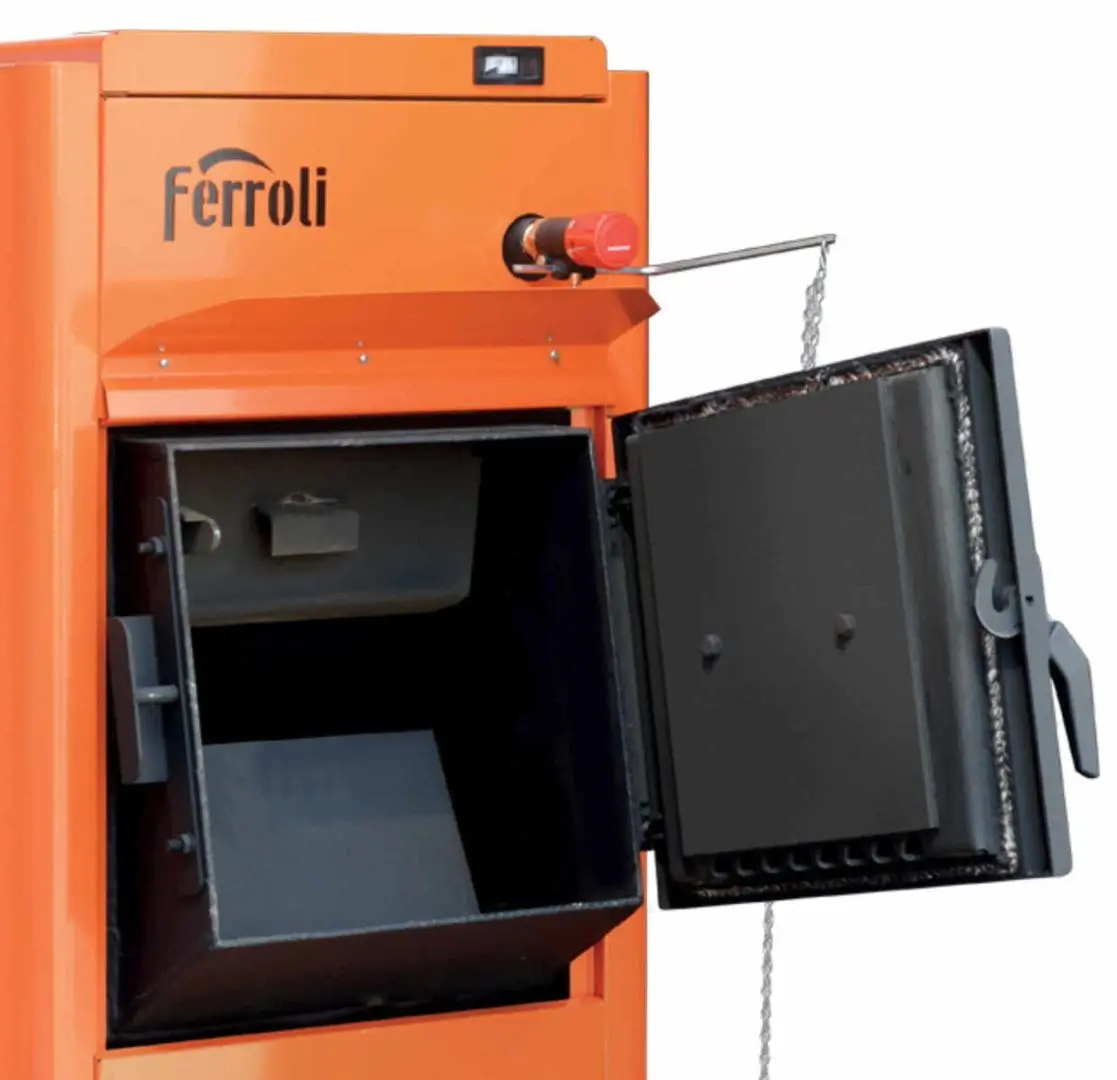 Cazan pe combustibil solid Ferroli FSB PRO N 40 (Orange) - 3