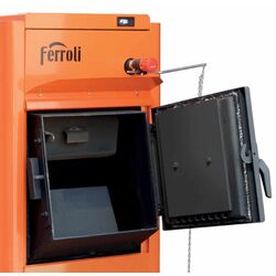 Cazan pe combustibil solid Ferroli FSB PRO N 50 (Orange) Thumb