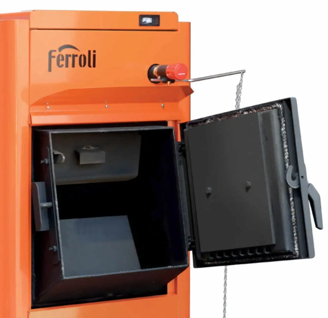 Cazan pe combustibil solid Ferroli FSB PRO N 50 (Orange) - 3