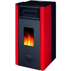 Cazan pe combustibil solid Hosseven Lily 50-881 (Black/Red)