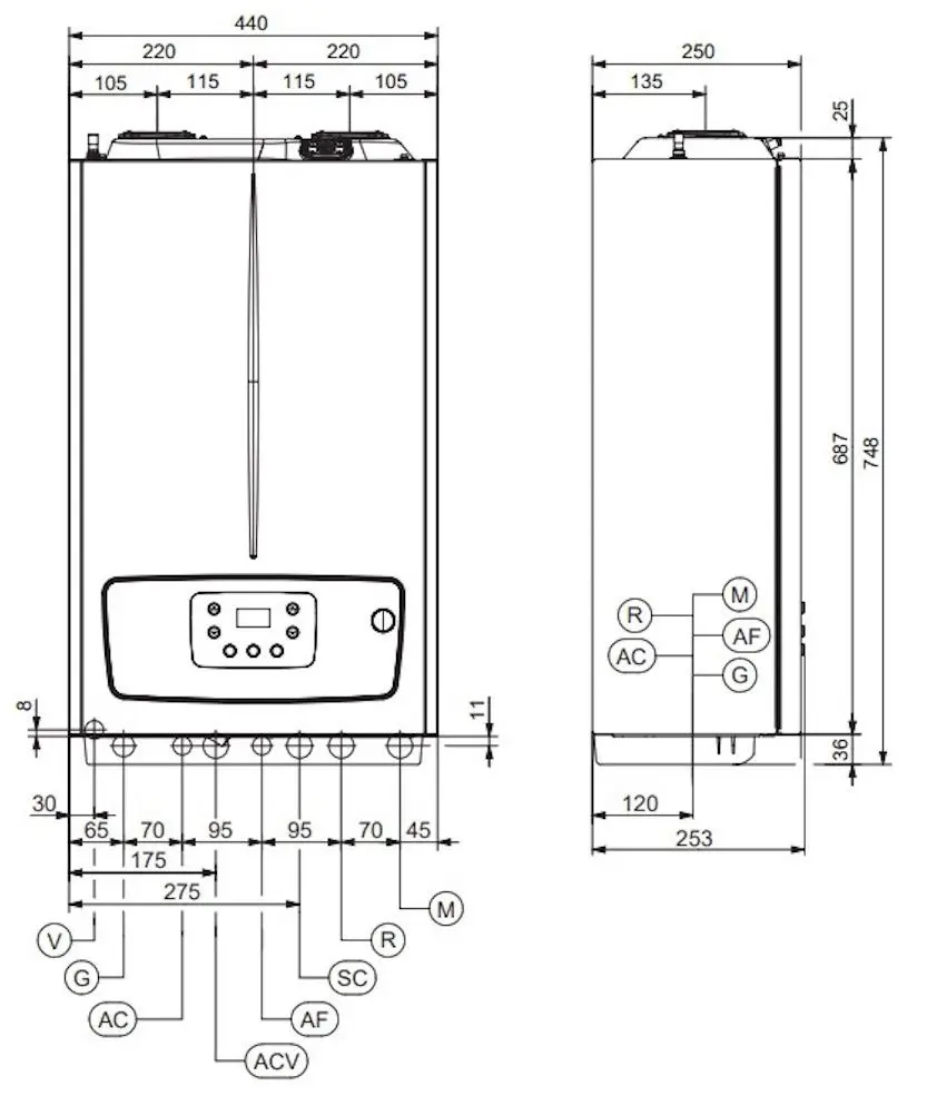 Cazan pe gaz Immergas Victrix Tera 32 V2 (White)