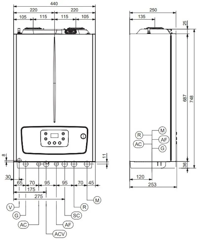 Конденсационный котел Immergas Victrix Tera V2 24 Plus