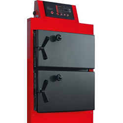 Cazan pe combustibil solid Maktek 18MKK-S Auto 22kw (Red/Black) Thumb