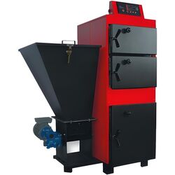 Cazan pe combustibil solid Maktek Double Auto MKB 25 30 kw