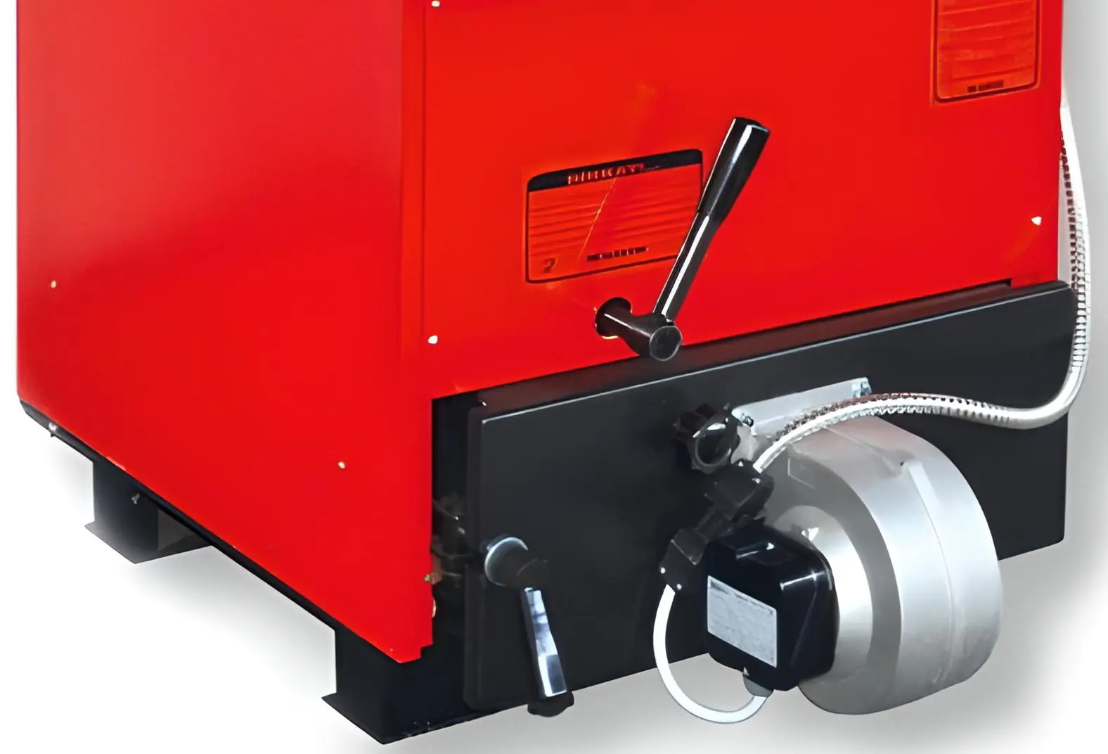 Твердотопливный котел Maktek MKB40 48kW (Red/Black)