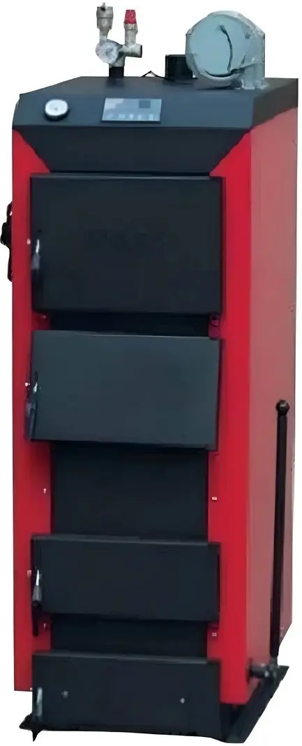 Cazan pe combustibil solid Mayak KTP-50 Eco Manual (Black/Red)