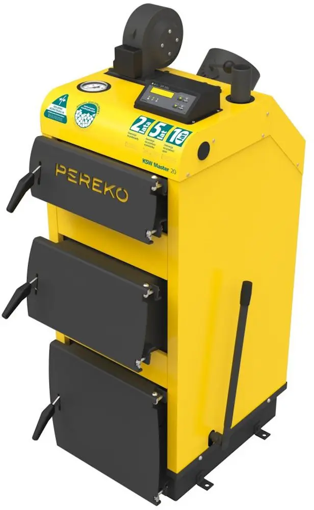 Твердотопливный котел Pereko Ksw Master 20 (Yellow/Grey) - 2