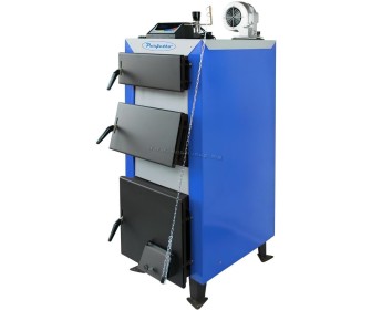 Cazan pe combustibil solid Perfetto Econom 12 kW (Blue)