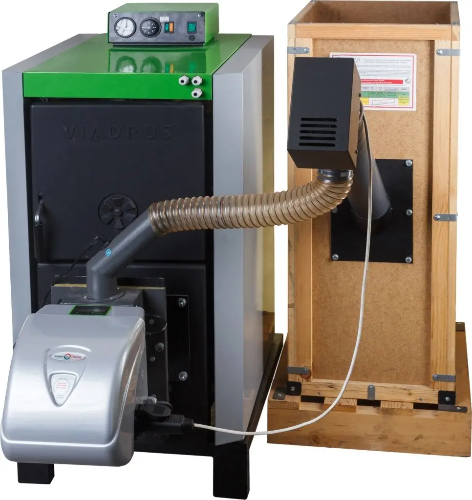 Cazan pe combustibil solid Viadrus Hercules Green Eco Therm S 7 32kW