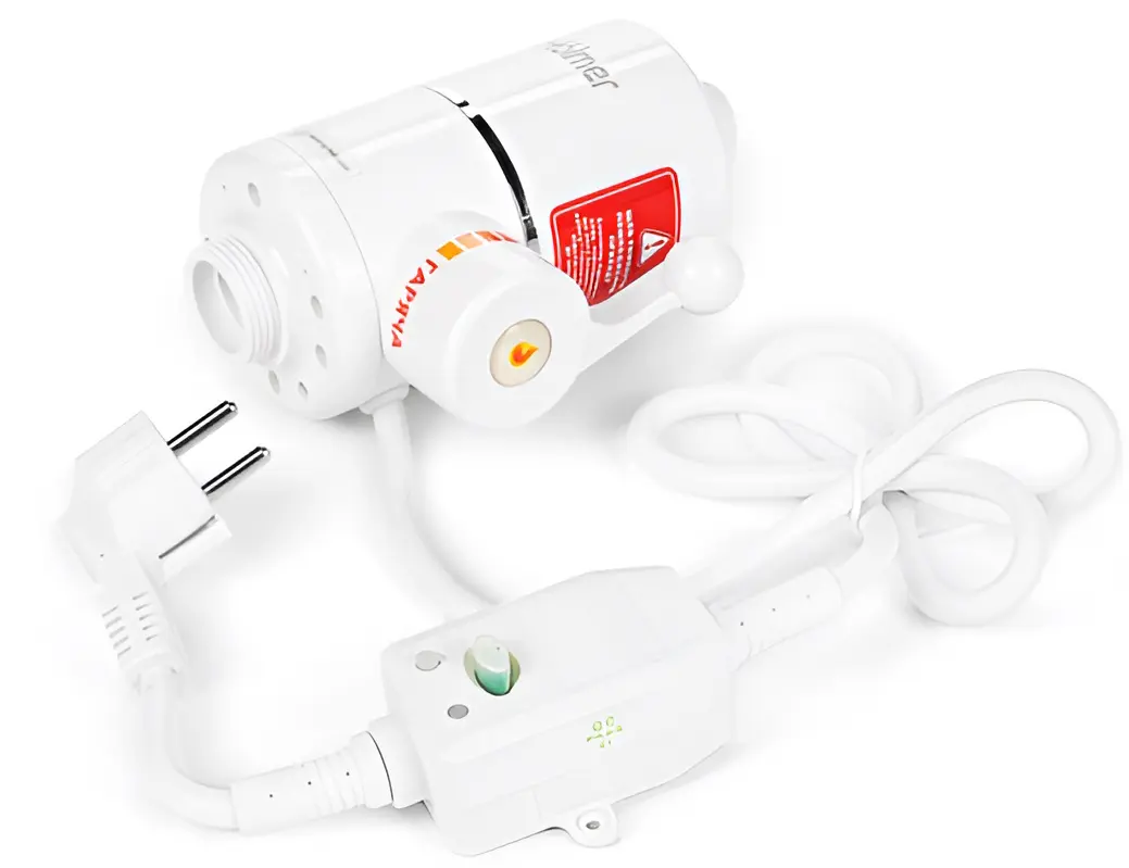 Кран-водонагреватель Holmer HHW-303SH (White) - 6