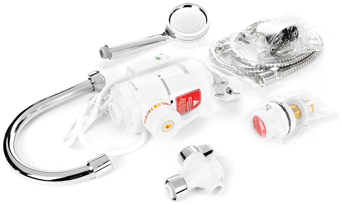 Кран-водонагреватель Holmer HHW-303SH (White) - 7