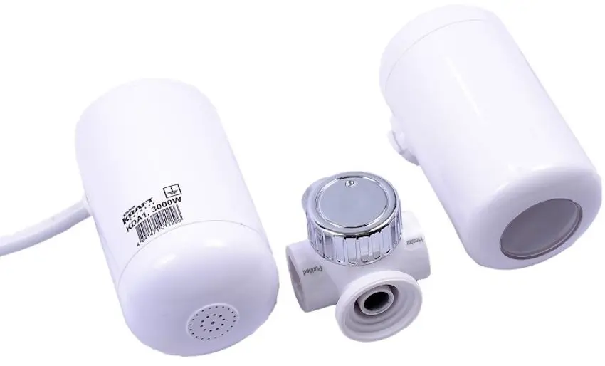 Адаптер-водонагреватель для крана Kitchen Kraft KDA1 (White)