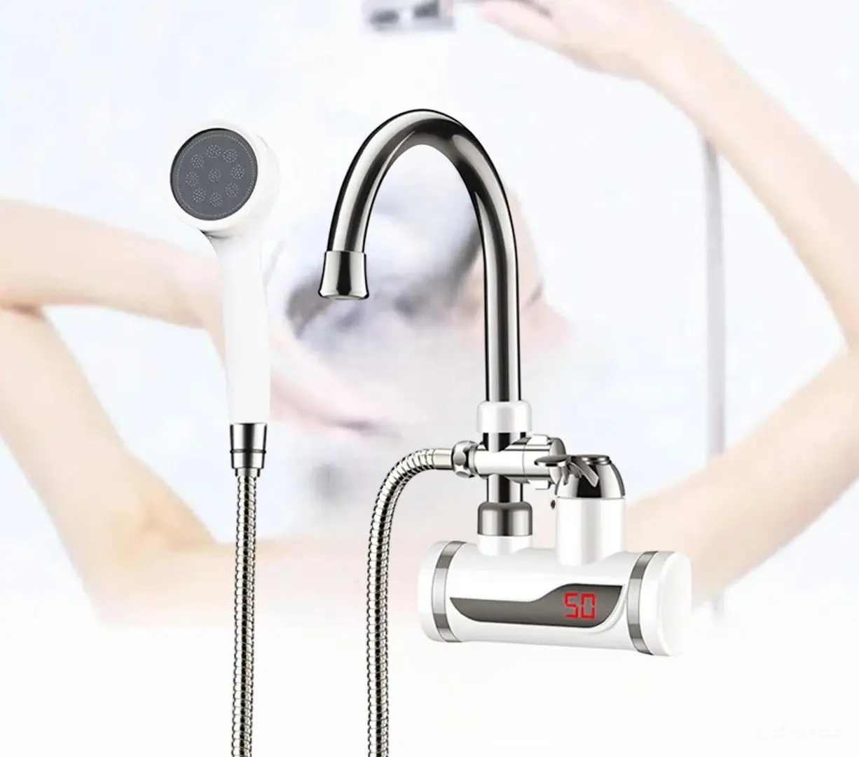 Robinet-incalzitor de apa Mixxus Electra 280-EW (White)