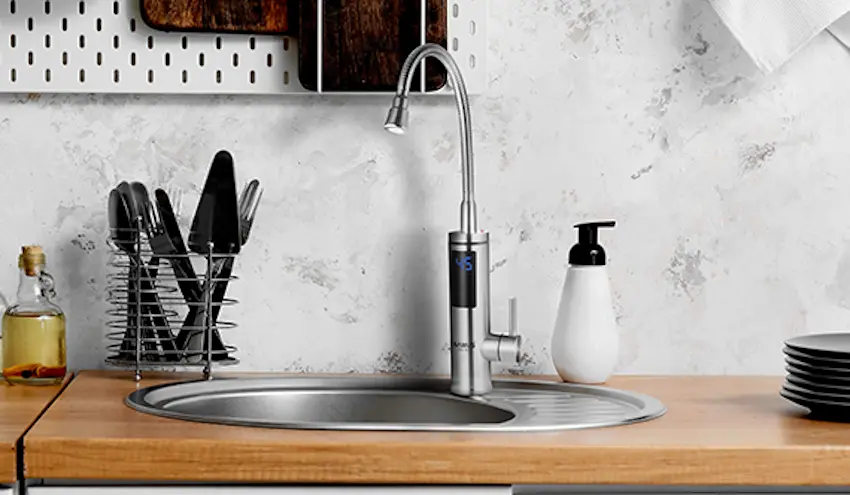 Robinet-incalzitor de apa Samus Flex Style (Inox)