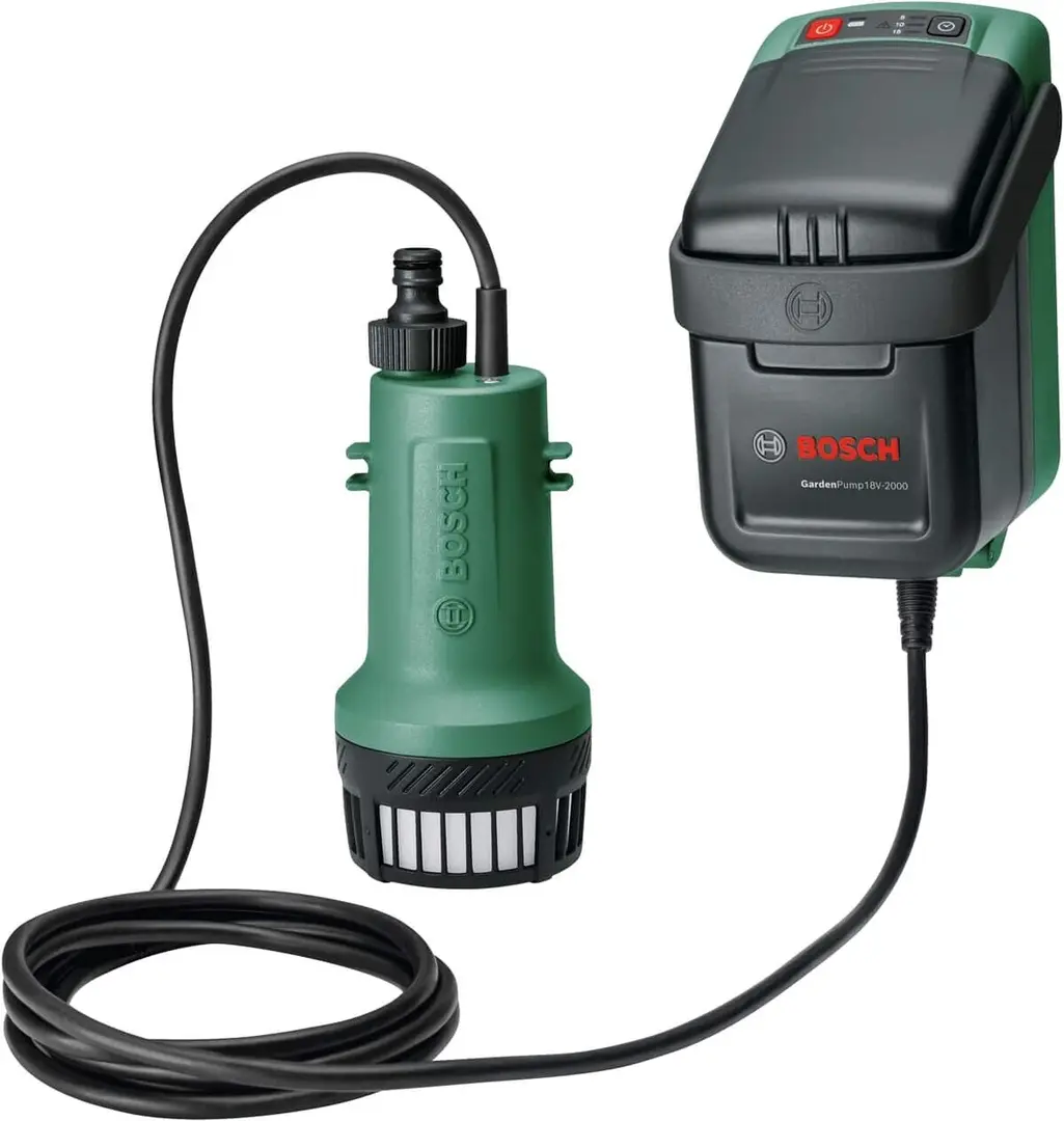 Аккумуляторный бочковой насос Bosch GardenPump 18V-2000 (06008C4203)