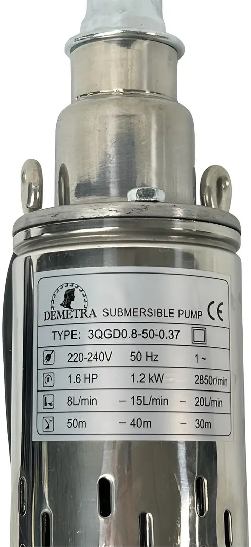 Pompa submersibila Demetra 3QGD0.8-50-0.37