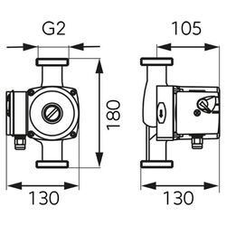 Циркуляционный насос Ferro 32-60 180 0302W Thumb