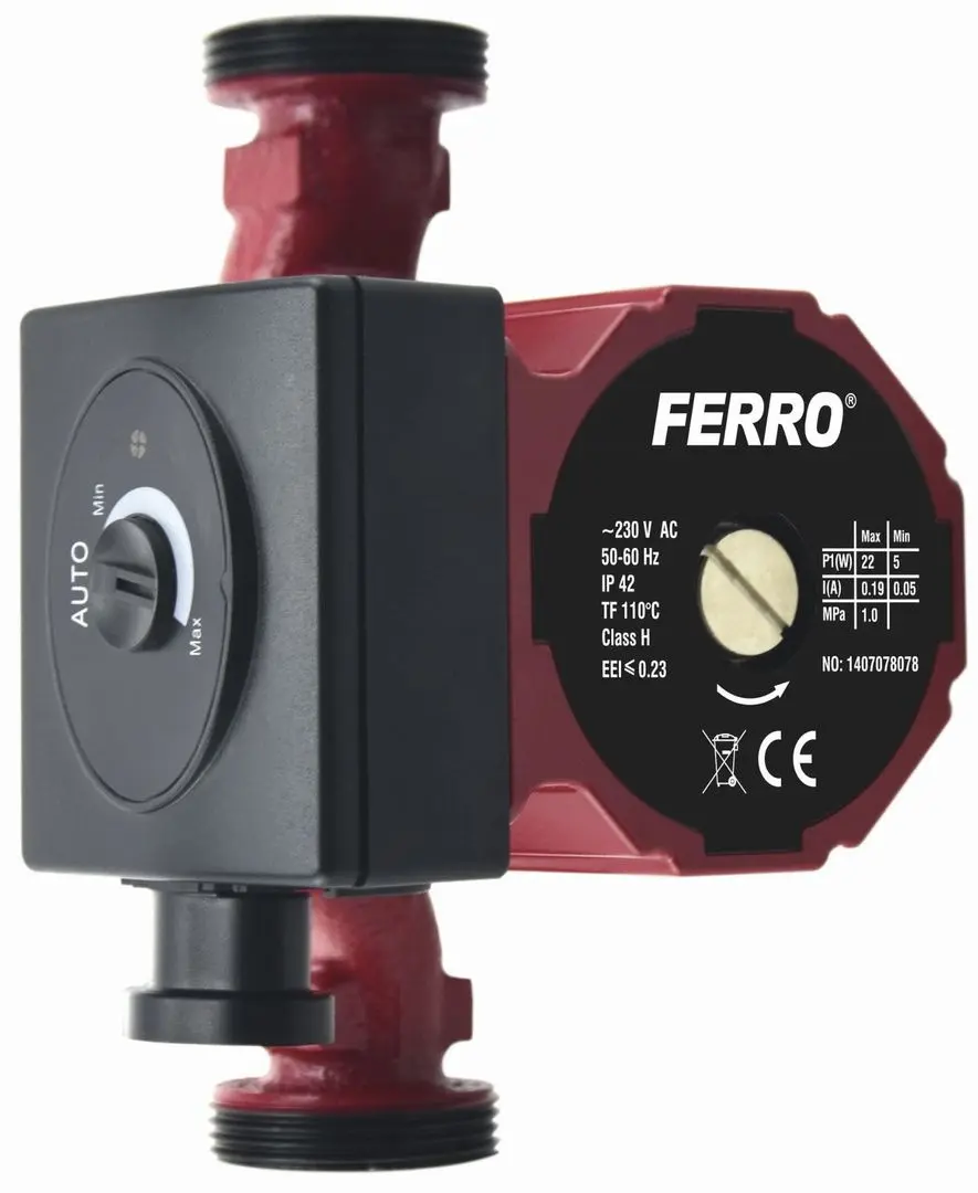 Pompa de circulatie Ferro GPA II 25-6 180 0602W