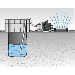 Pompa de suprafata Metabo P 2000 G (Green/Black) Thumb