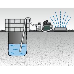 Pompa de suprafata Metabo P 3300 G (Green/Black) Thumb