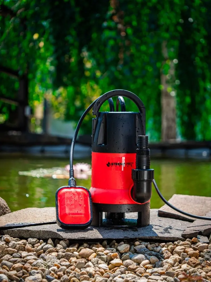 Погружной насос Strend Pro Garden MW400 (Black/Red) - 2