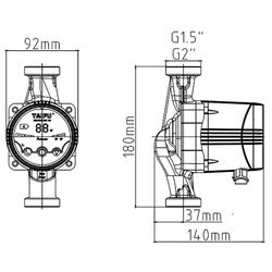 Pompa de circulatie Taifu New Star25-6/180 Thumb