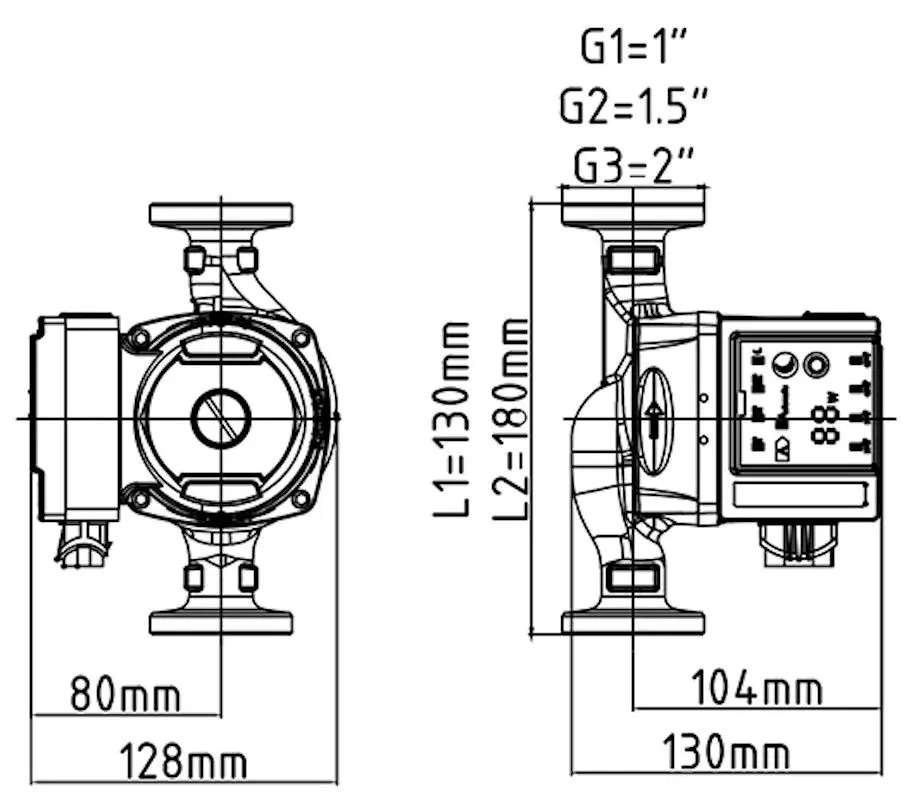 Pompa de circulatie Taifu Star25-4А/130
