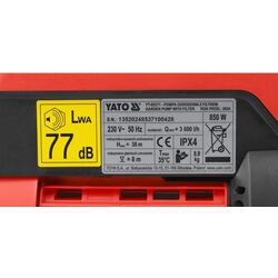 Гидрофор Yato YT-85371 Thumb