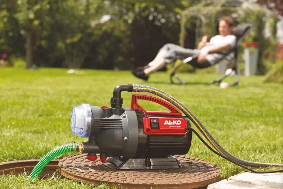 Садовый насос Al-ko Jet F 1004 (Black/Red) - 2