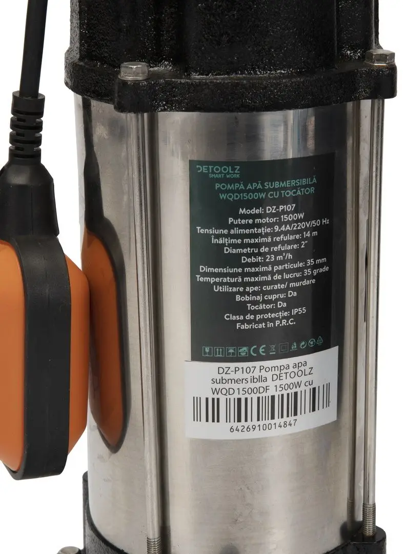 Pompa submersibila Detoolz WQD1500DF DZ-P107
