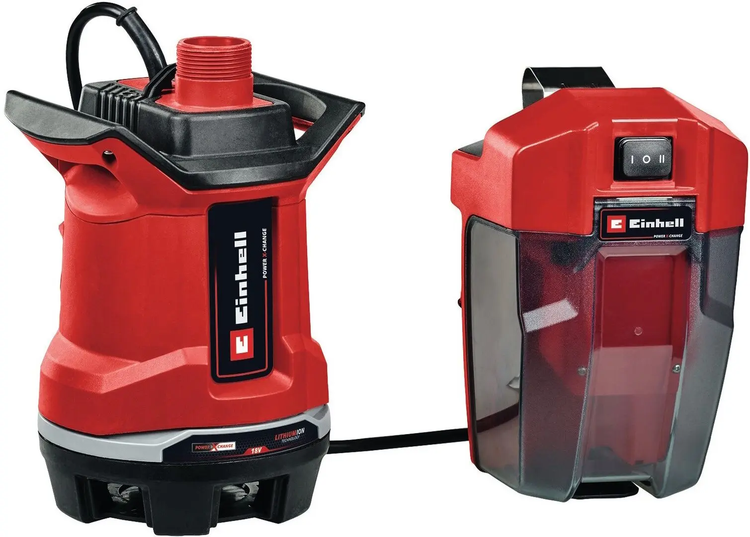 Аккумуляторный насос Einhell GE-DP 18/25 Li Solo