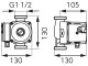 Pompa de circulatie Ferro 25-60 130 0204W