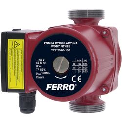 Pompa de circulatie Ferro 25-60 130 0204W